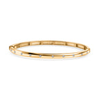 Luxuriant - Lab Grown Diamond (SI/G-H) Full Bangle (Size - 7.5) in 18K Vermeil Yellow Gold Plated Sterling Silver 0.35 Ct._8590837