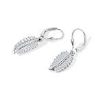 Rachel Galley - SGL Certified Lab Grown Diamond (SI/G-H) Earring with Lever Back in Rhodium Overlay Sterling Silver 1.50 Ct._8591120_3
