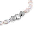 LA Close Out - White Keshi Pearl Necklace with Clasp (Size - 20)_8591197_3