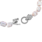 LA Close Out - White Keshi Pearl Necklace with Clasp (Size - 20)_8591197_4
