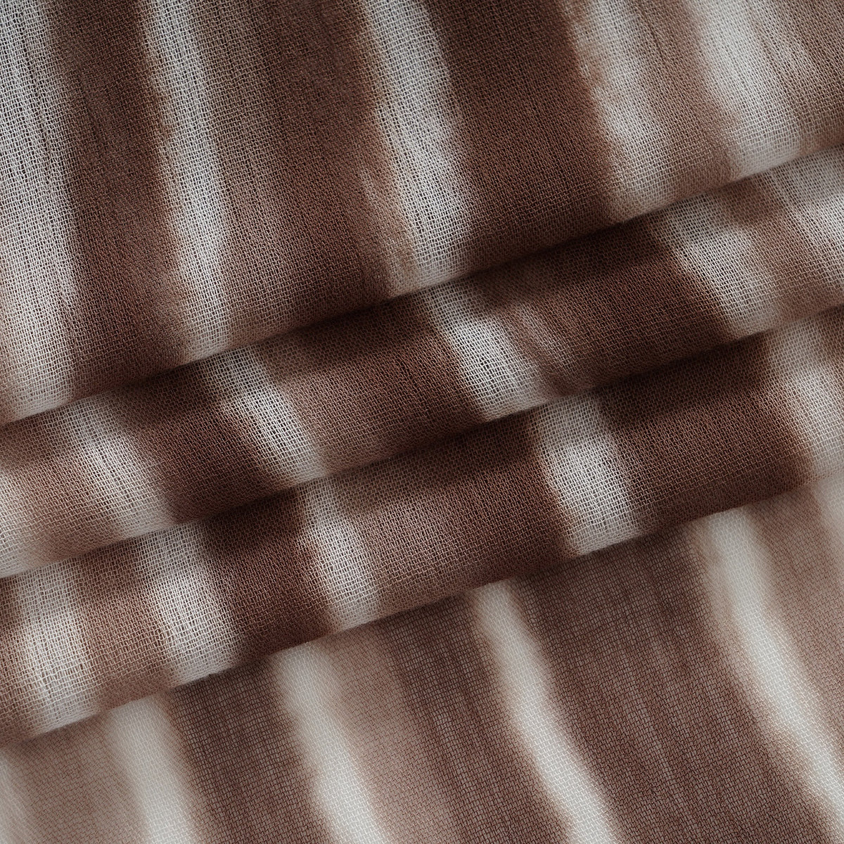 La Marey Womens 100% Viscose Lightweight Striped Scarf (180 x 80 cm) - Brown V32622423 8