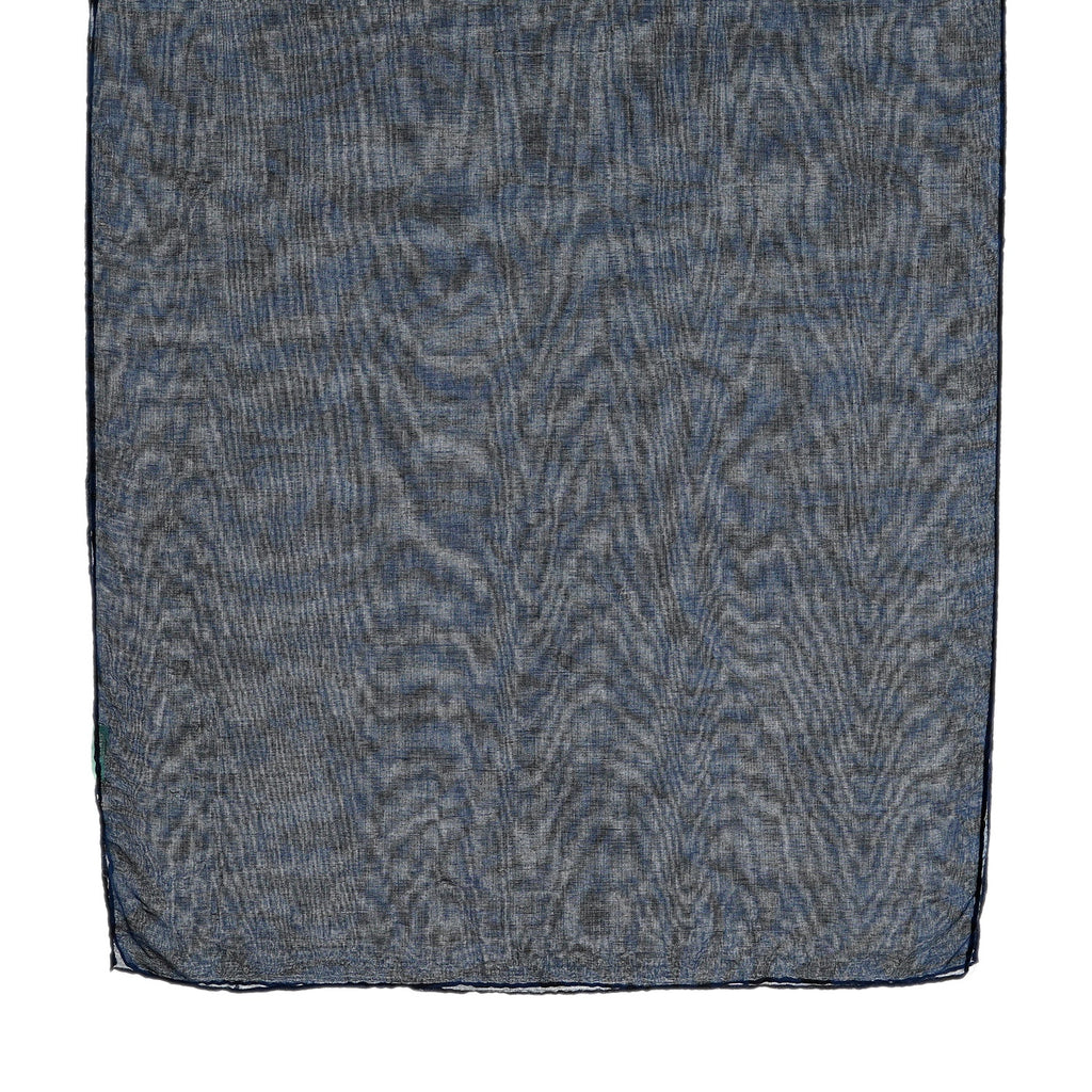 La Marey Womens Lightweight Abstract Swirl Printed Scarf (180 x 80 cm) - Blue_8592980_6