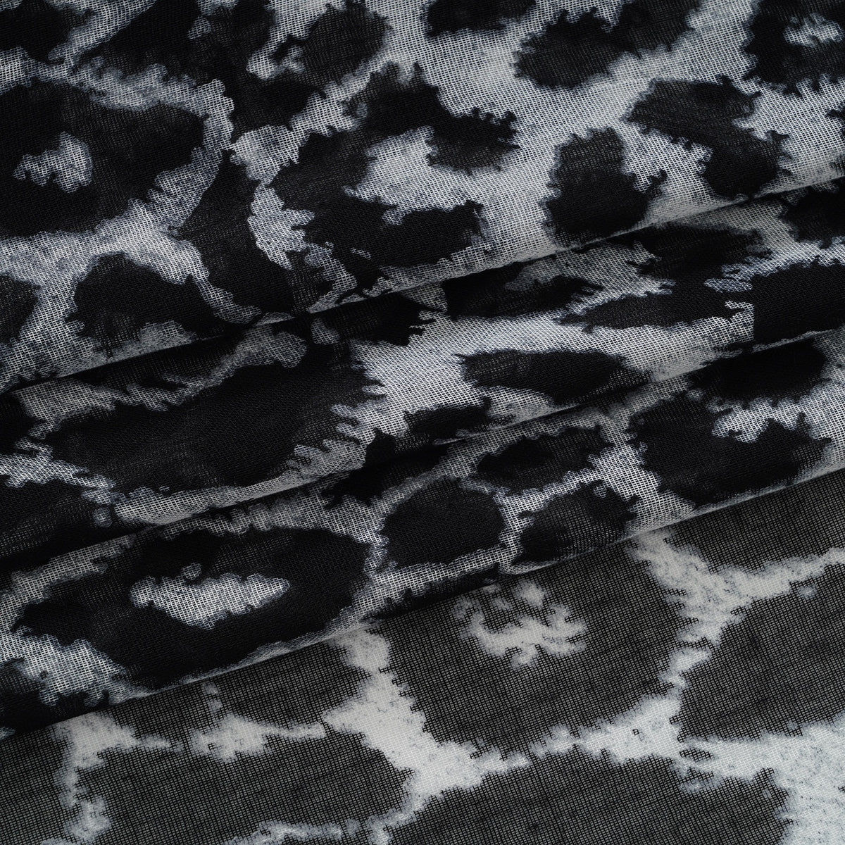 La Marey Womens Lightweight Printed Scarf (180 x 80 cm) - Blue Leopard V32607327 9