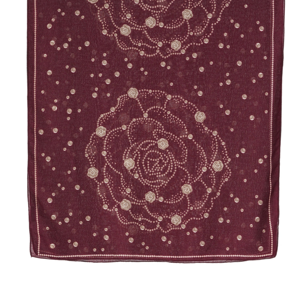 La Marey Womens Lightweight Printed Scarf (180 x 80 cm) - Blue Leopard_8593265_6