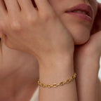 9K Yellow Gold Bracelet (Size - 7)_8593436_1