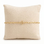 9K Yellow Gold Chain Bracelet (Size - 7.25) with Spring Ring Clasp_8593438_4