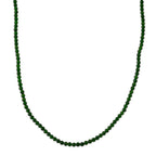 D'Joy - Very Rare AAAA Natural Chrome Diopside Necklace in Gold Overlay Sterling Silver With Lobster Clasp (Size - 20+2 Ext) 85.00 Ct._8594195