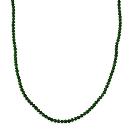 D'Joy - Very Rare AAAA Natural Chrome Diopside Necklace in Gold Overlay Sterling Silver With Lobster Clasp (Size - 20-2 Ext) 85.00 Ct. 8594195 1
