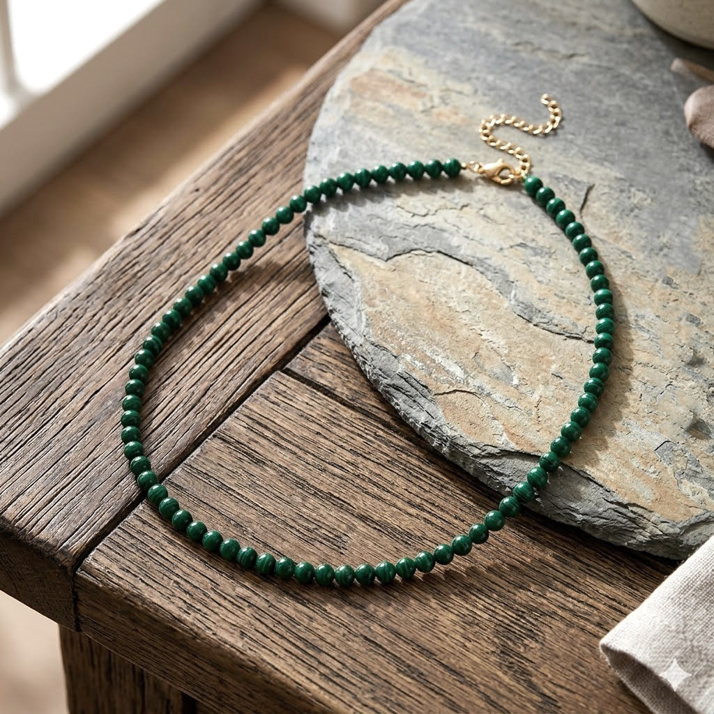 D'Joy - Very Rare AAAA Natural Chrome Diopside Necklace in Gold Overlay Sterling Silver With Lobster Clasp (Size - 20+2 Ext) 85.00 Ct. 8594195 3