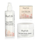 Marigold & Lotus Goat Milk Collection of Hand Lotion (250ml), Body Butter (200g) & Milk Soap (100g)_8594291_3