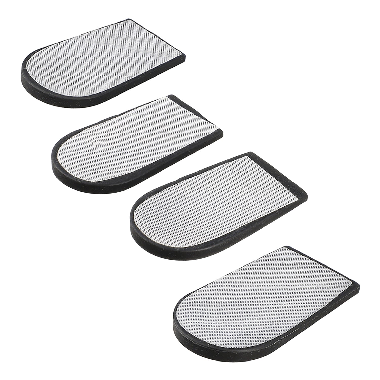 Livmore Set of 2 Shungite Infused Polymer Gel Dotted Heel Pads Targets heel pain, arch pain, foot fatigue, ailment like plantar fasciitis or otherwise due to tiredness 8595827 3