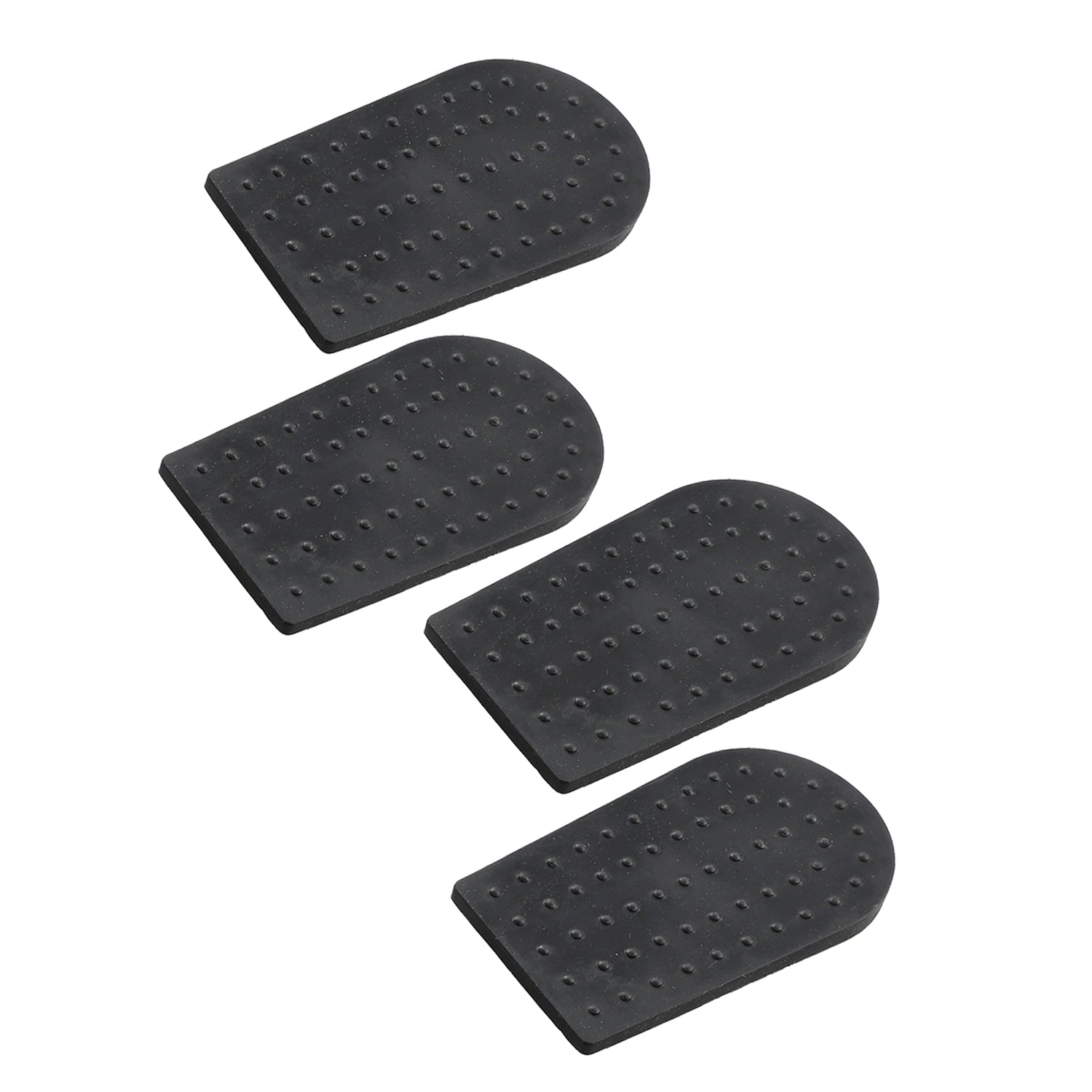 Livmore Set of 2 Shungite Infused Polymer Gel Dotted Heel Pads Targets heel pain, arch pain, foot fatigue, ailment like plantar fasciitis or otherwise due to tiredness 8595827 4