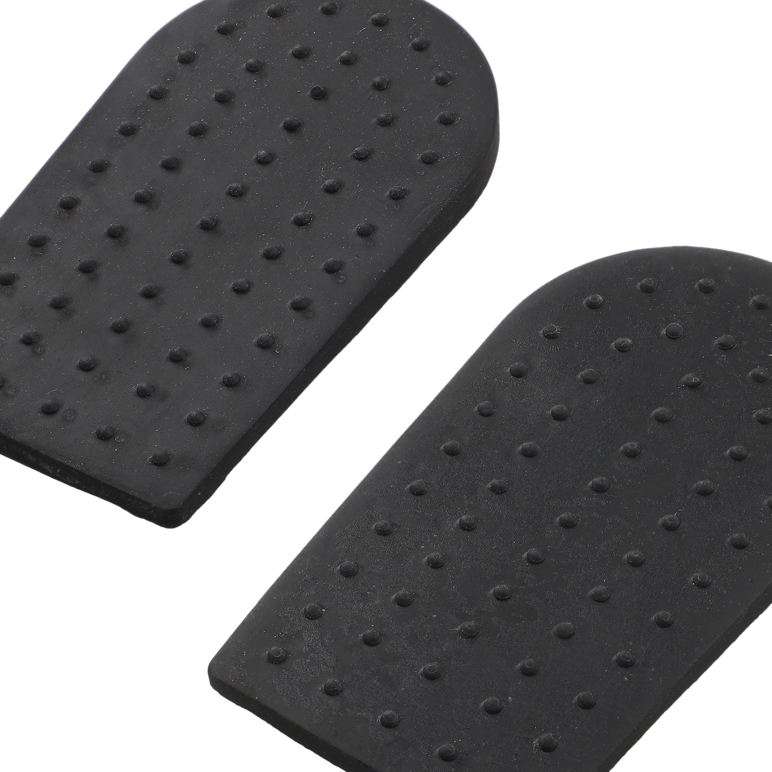 Livmore Set of 2 Shungite Infused Polymer Gel Dotted Heel Pads Targets heel pain, arch pain, foot fatigue, ailment like plantar fasciitis or otherwise due to tiredness 8595827 5