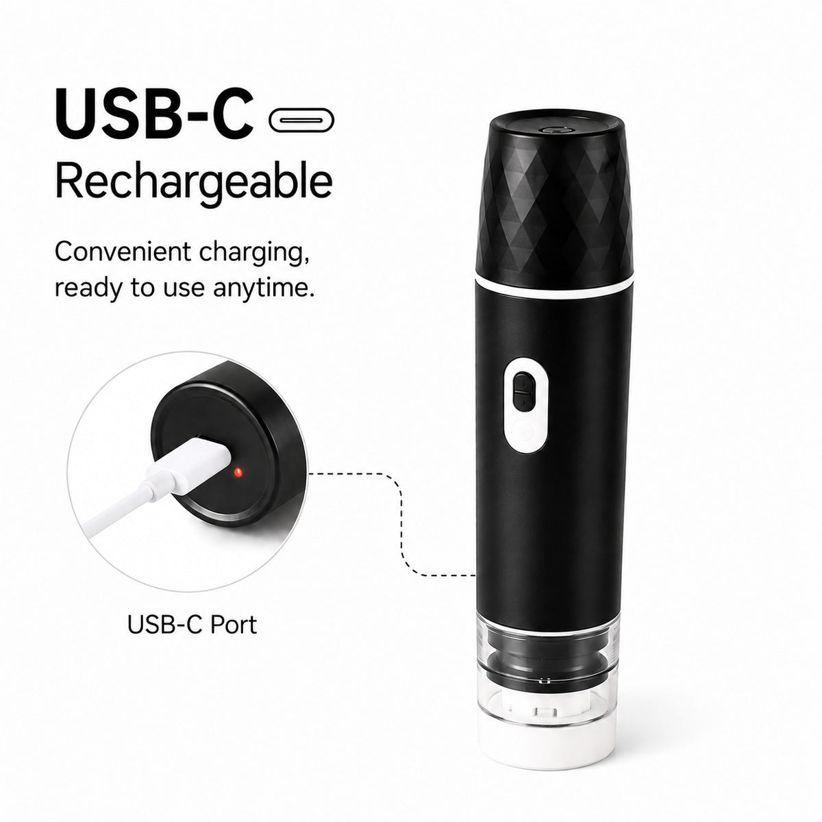 Livmore Rechargeable Mini Portable Bag Heat Sealer with 10 Sealing Bags - USB Powered - White V32637364 4