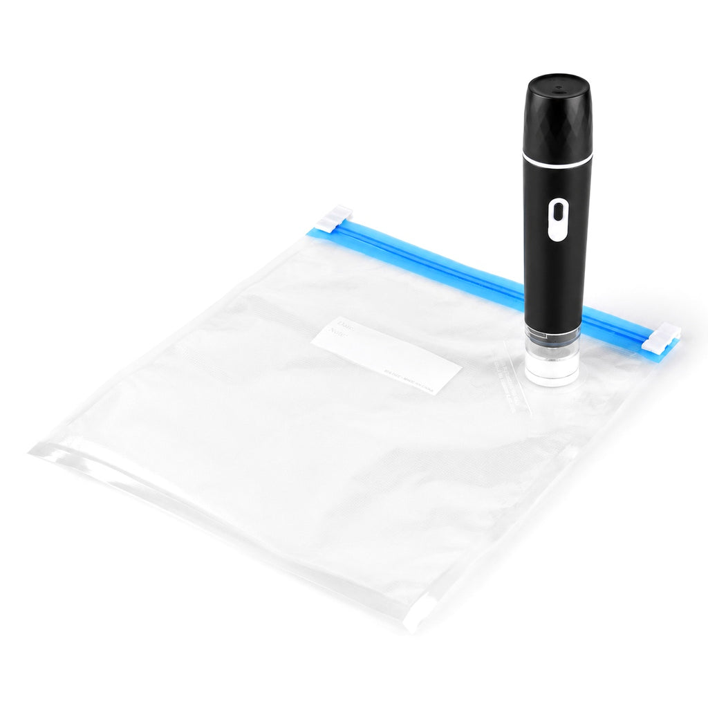 Livmore Rechargeable Mini Portable Bag Heat Sealer with 10 Sealing Bags - USB Powered - White_8596520_4