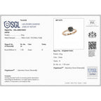 JCK Vegas Find 2026- 9K Yellow Gold SGL Certified Lab Grown Green Diamond (SI) Solitaire Ring 1.00 Ct._8596798_6