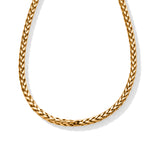 Hatton Garden Closeout- 9K Yellow Gold Spiga Necklace (Size - 24) 14.00 Gram_8596933