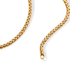 Hatton Garden Closeout- 9K Yellow Gold Spiga Necklace (Size - 24) 14.00 Gram_8596933_2