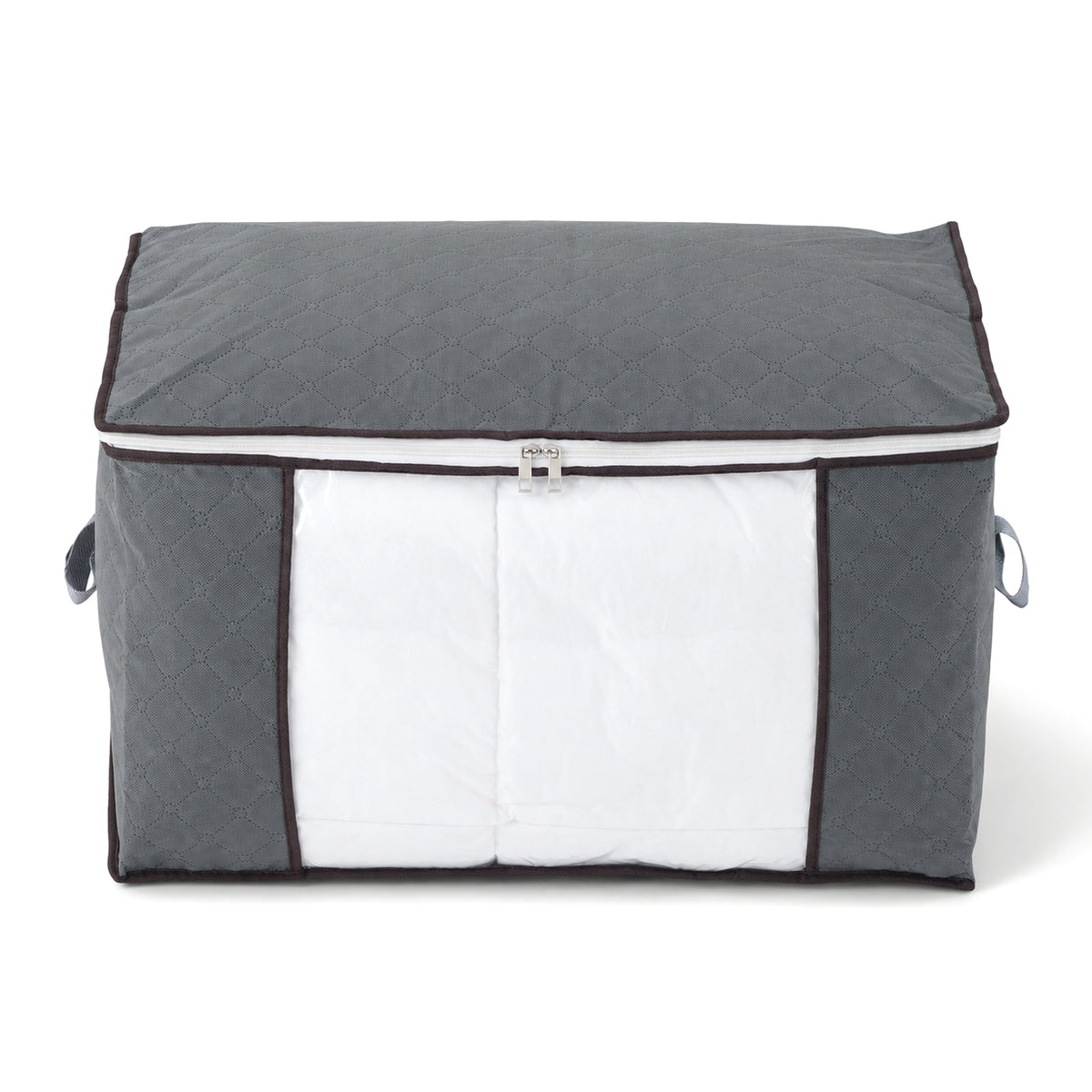 Set of 5 Large Capacity Storage Bags with Zips (Size 60x41x34 cm) - Grey V32637464 2