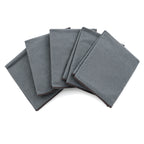 Set of 5 Large Capacity Storage Bags with Zips (Size 60x41x34 cm) - Grey_8597275_2