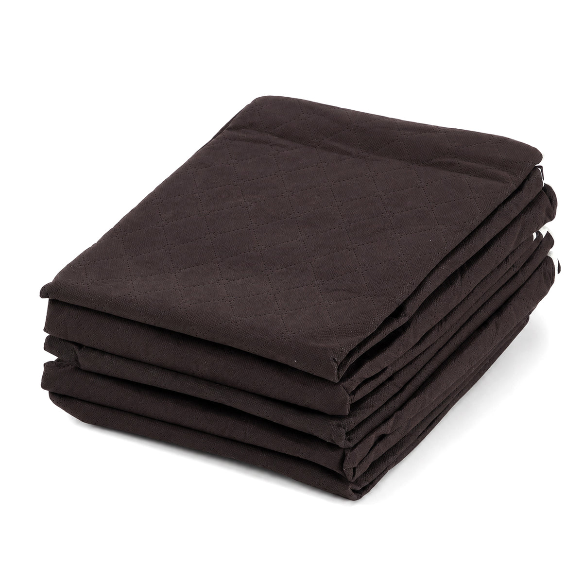 LOWEST EVER PRICE - Set of 5 Large Non-Woven Clothes &amp; Bedding Storage Bags (60 x 41 x 34 cm) - Brown V32636658 4