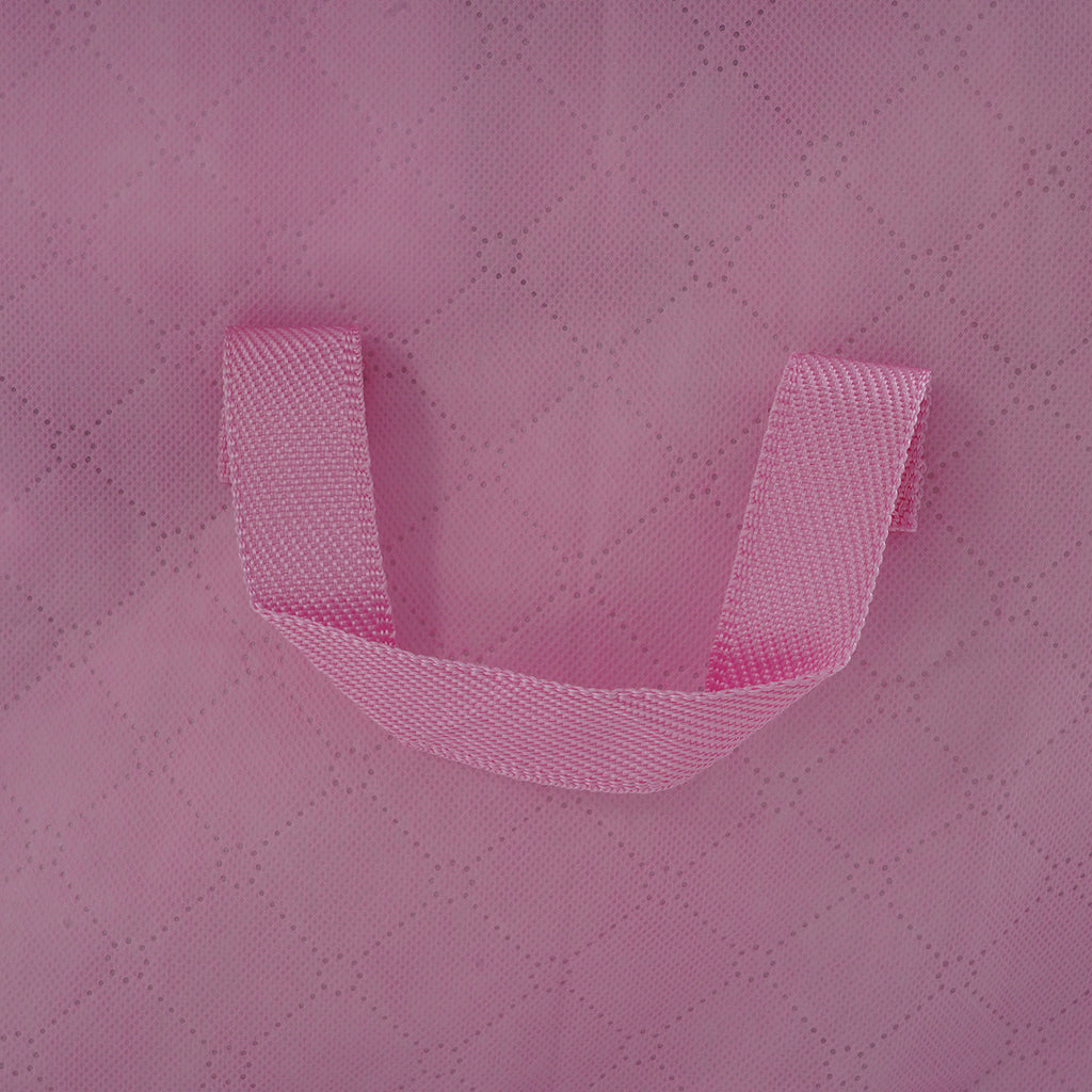 Patterned Storage Box (Size 60x41x34 cm) - Pink_8597277_5