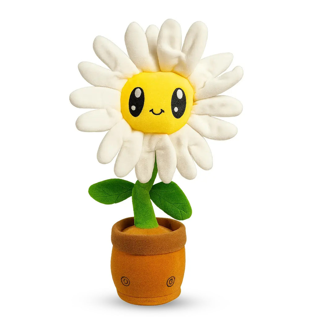 Dancing Daisy Plush Toy (18x12x28cm) - White_8597646