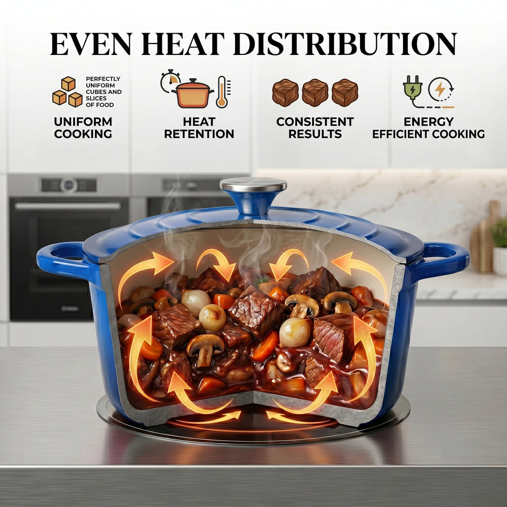 Cookware Set (Size - One Size) - Blue & White_8598151_4