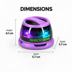 Magnetic Portable Bluetooth 5.3 Speaker with RGB LED Lights & TWS - Purple_8598659_6