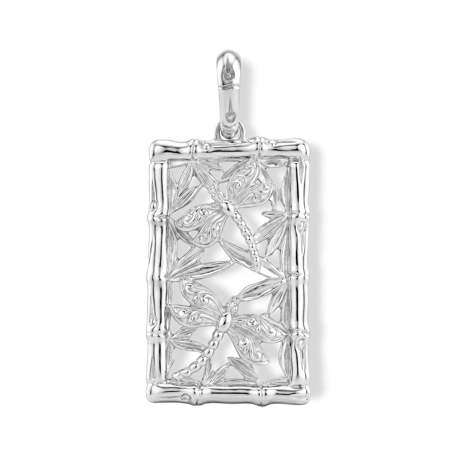 Royal Bali Collection - D'Joy Sterling Silver Dragonfly Pendant 8599136 0