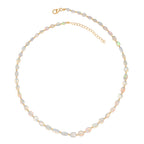 AAA Ethiopian Opal Necklace (Size - 18+2 Ext) in 18K Vermeil Yellow Gold Plated Sterling Silver_8599215_4