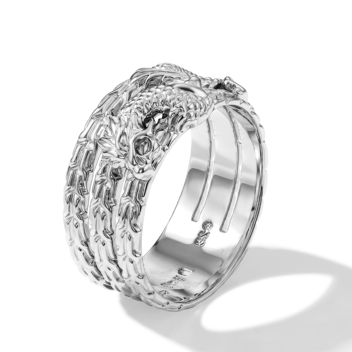 D'Joy Sterling Silver Dragon Ring V32515747 4