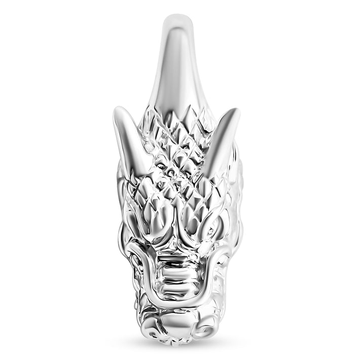 D'Joy Sterling Silver Dragon Pendant 8599246 1