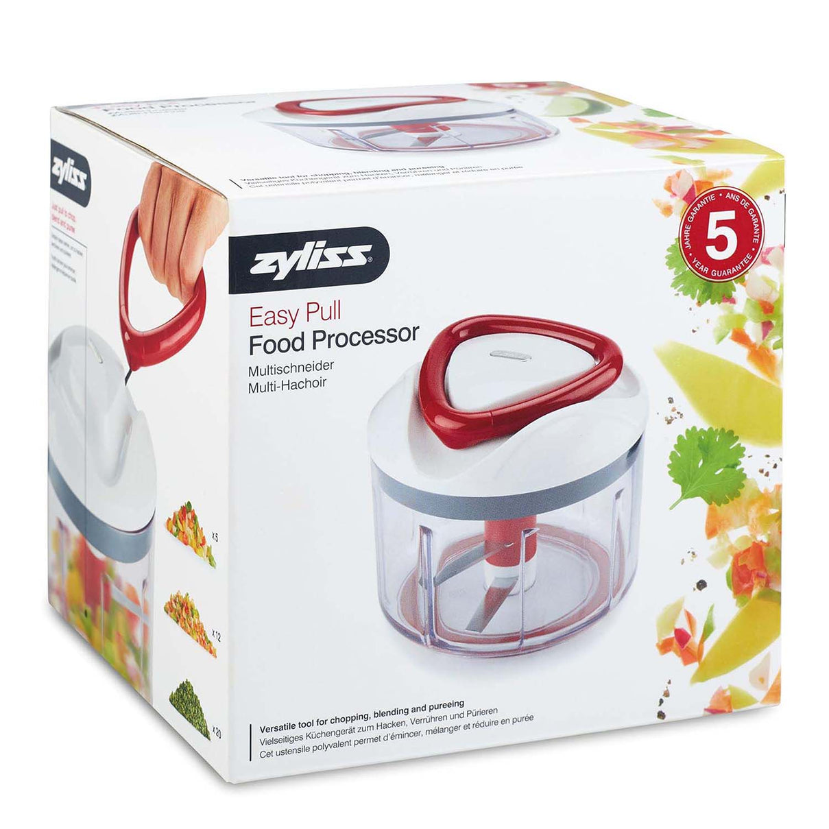 Zyliss Easy Pull Food Processor | 750ml Capacity 8599429 4