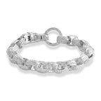 Royal Bali Collection - D'Joy Sterling Silver Tirta Naga Bracelet (Size - 7.5) with Clasp, Silver Wt. 27.70 Gms_8600605_3