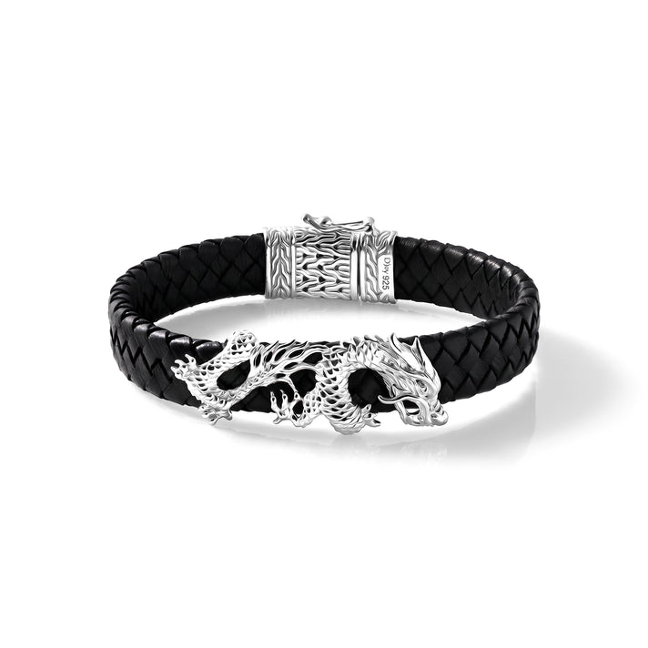 Royal Bali Collection - D'Joy Sterling Silver Dragon Bracelet (Size - 7.5), Silver Wt. 15.30 Gms 8600607 1