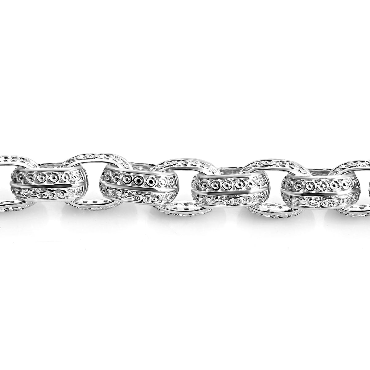 D'Joy Sterling Silver Tirta Naga Necklace (Size - 20) with Clasp, Silver Wt. 72.70 Gms V32643148 5