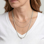 Royal Bali Collection - D'Joy White Edison Pearl (11-12mm) Sterling Silver Tulangnaga Necklace (Size - 20) with Clasp, Silver Wt. 13.00 Gms_8600645_2