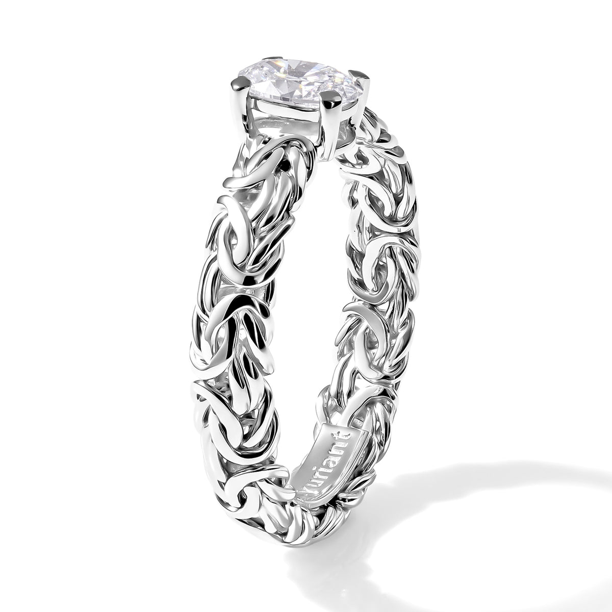 Luxuriant - Lab Grown Diamond Ring in Sterling Silver 1.00 Ct. 8600682 3