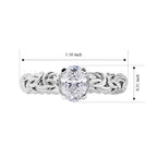 Luxuriant - Lab Grown Diamond Ring in Sterling Silver 1.00 Ct._8600682_6