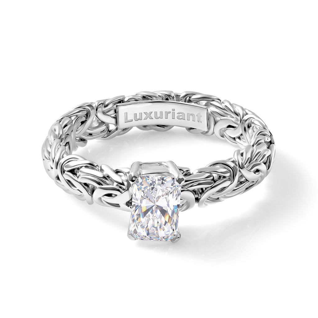 Luxuriant - Lab Grown Diamond Ring in Sterling Silver 1.00 Ct._8601240