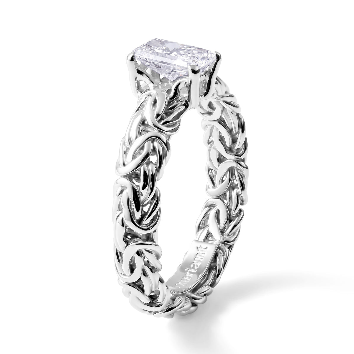 Luxuriant - Lab Grown Diamond Ring in Sterling Silver 1.00 Ct. 8601240 3