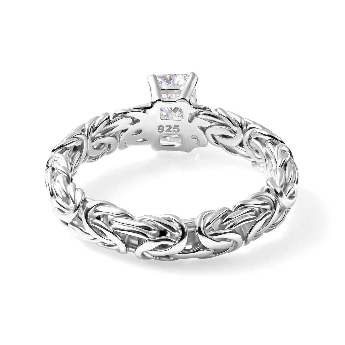 Luxuriant - Lab Grown Diamond Ring in Sterling Silver 1.00 Ct. 8601240 4