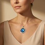 Royal Bali Collection - D'Joy Labradorite Sterling Silver Solitaire Pendant 96.80 Ct, Silver Wt.13.00 Gms_8601287_1