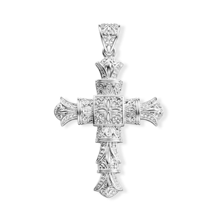 D'Joy Sterling Silver Cross Pendant, Silver Wt. 10.55 Gms 8601346 1