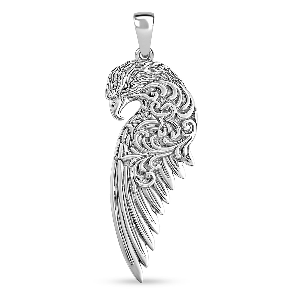 Royal Bali Collection - D'Joy Sterling Silver Bird Inspired Pendant_8601348