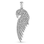 Royal Bali Collection - D'Joy Sterling Silver Bird Inspired Pendant_8601348