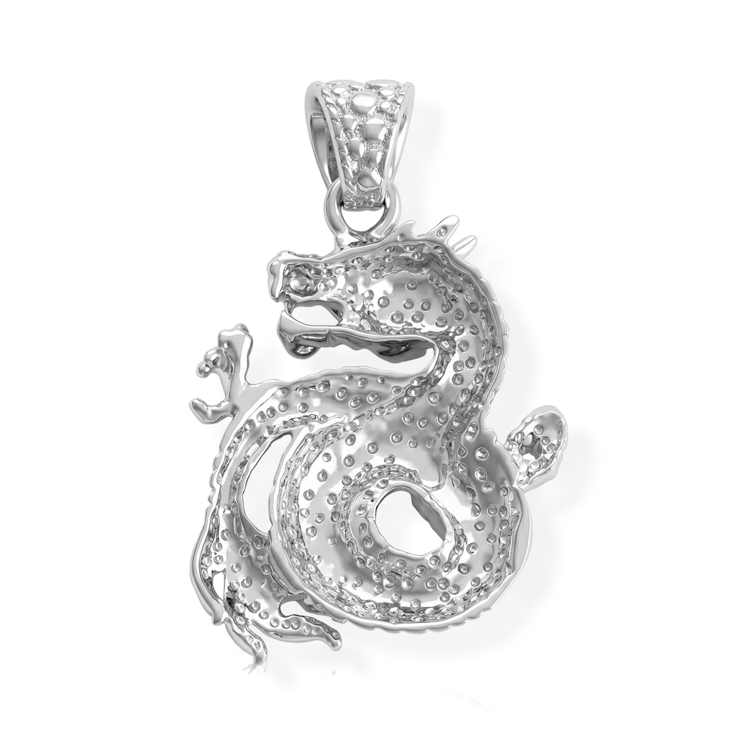 Royal Bali Collection - D'Joy Sterling Silver Dragon Pendant 8601460 3
