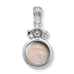 Royal Bali Collection - D'Joy Blue Mabe Pearl Sterling Silver Elephant Head Drop Pendant 6.38 Ct._8601464_4