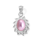 Royal Bali Collection - D'Joy Pink Mabe Pearl Sterling Silver Pendant 3.30 Ct._8601530